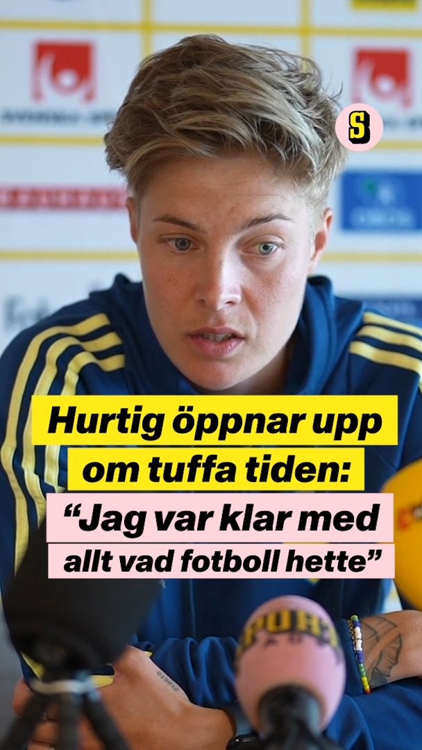 Hurtig övervägde att sluta: ”Jag var klar med fotboll”