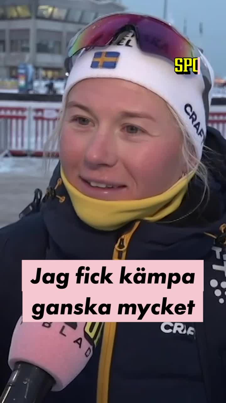 Maja Dahlqvist "Jag fick kämpa ganska mycket"