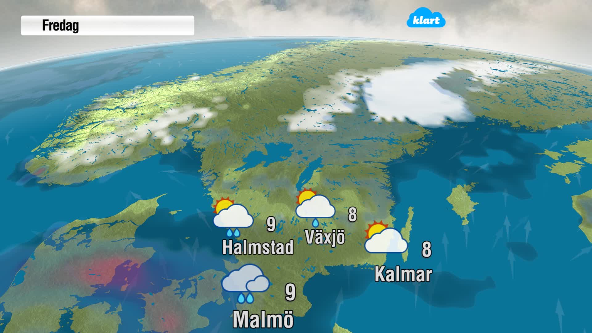 Så blir vädret där du bor