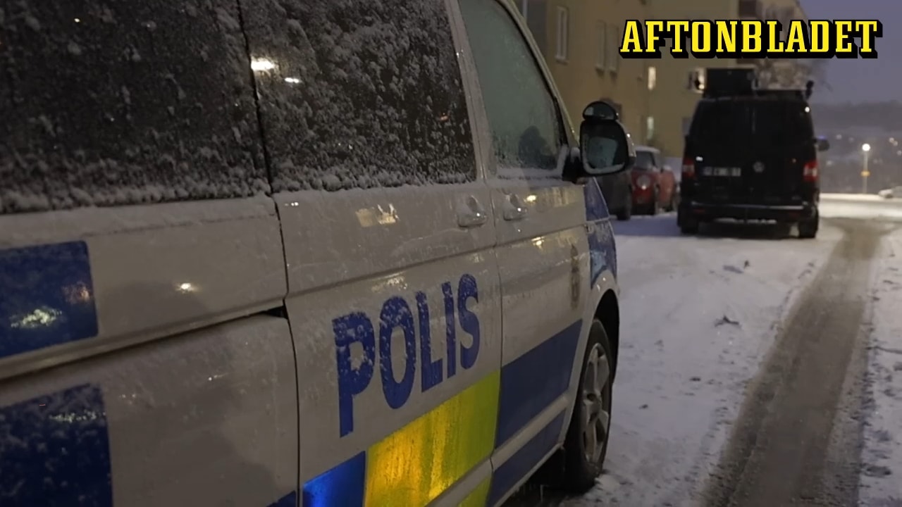 Polisinsats på Kungsholmen efter grovt brott