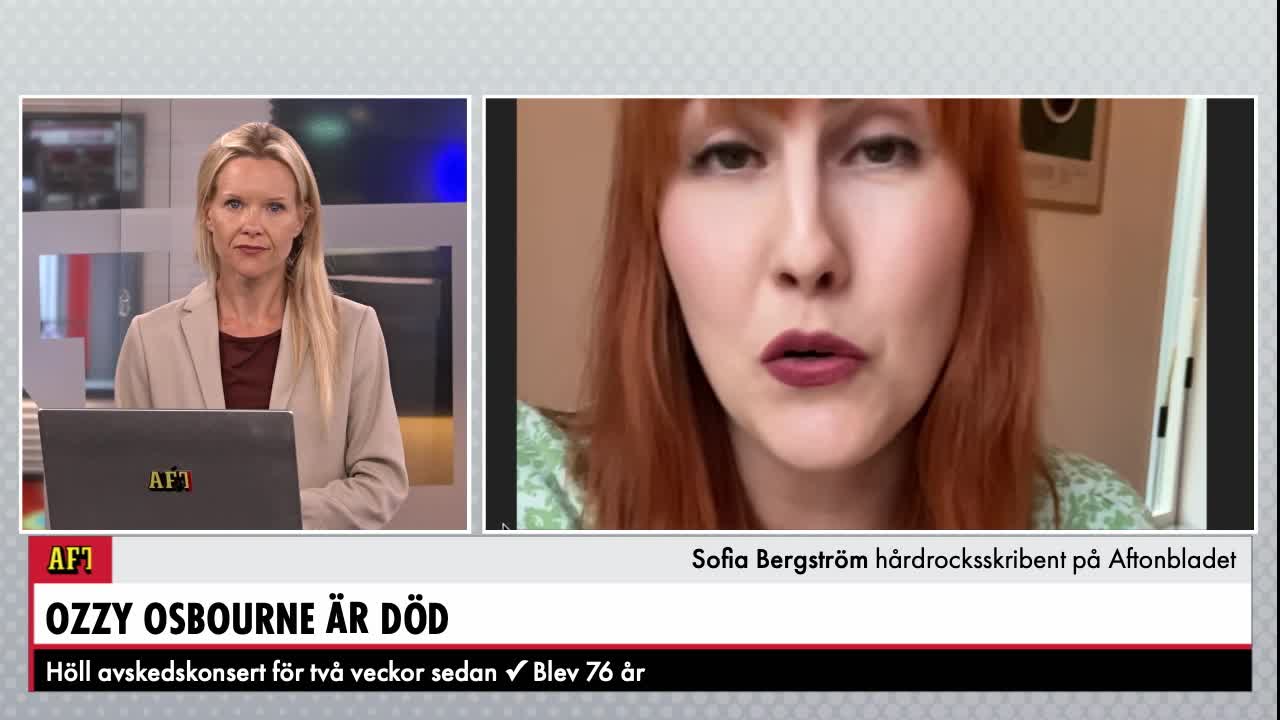 Ozzy Osbourne är död