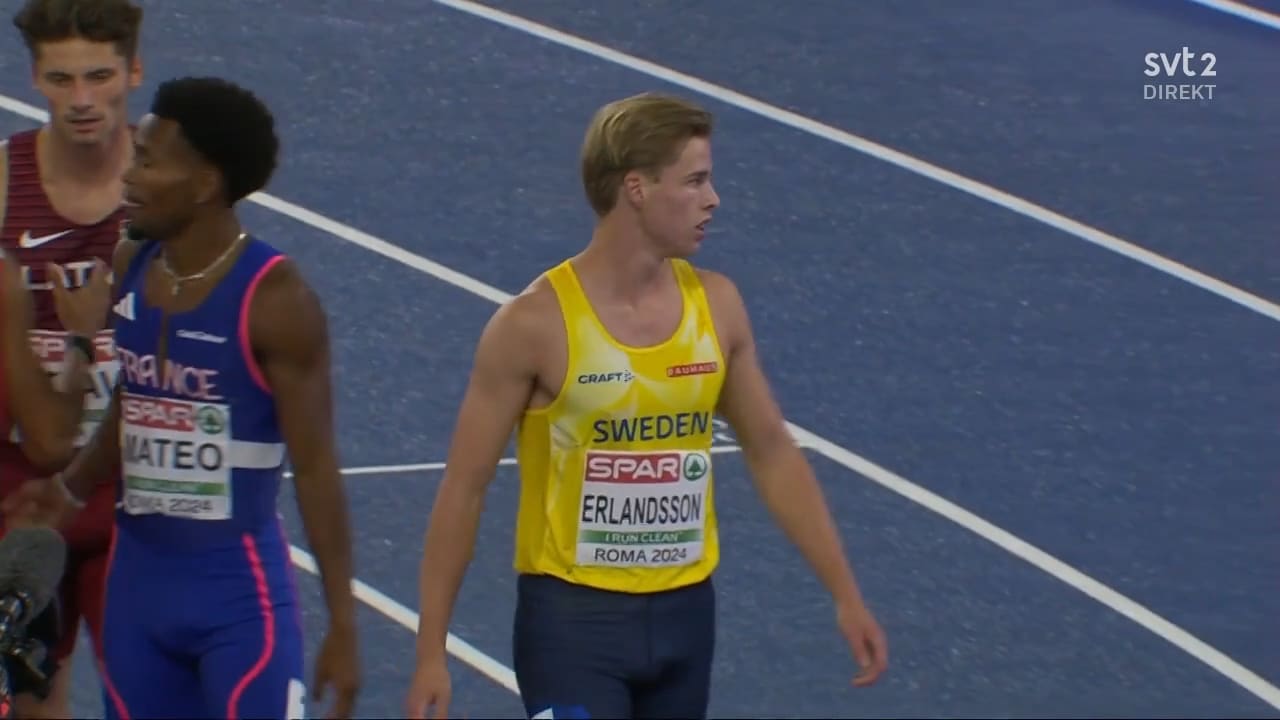 Går i mål på samma tusendel – missar final