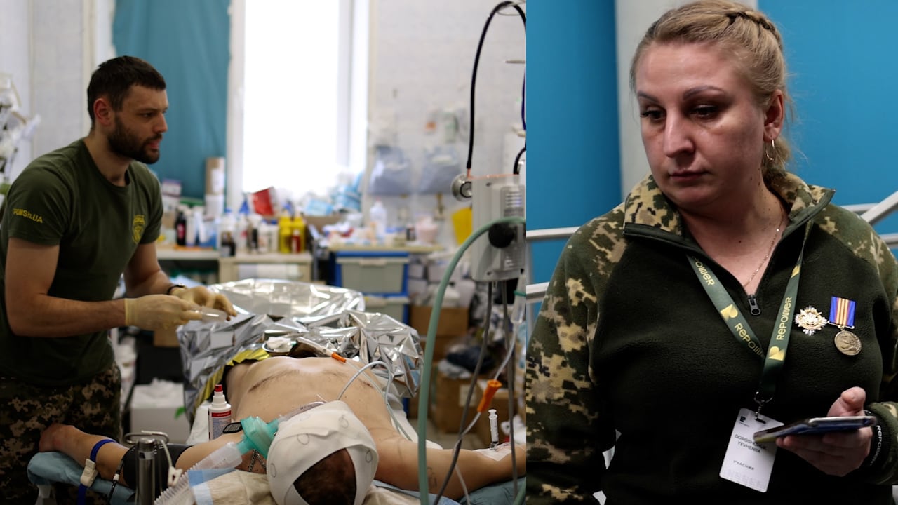 Yevhenia Doroschuk, 36: ”Till sista droppe blod”