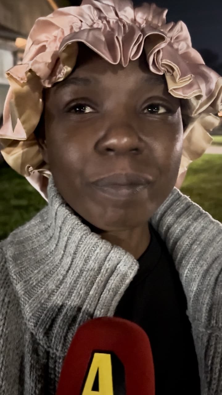 Boende i sorg efter masskjutningen