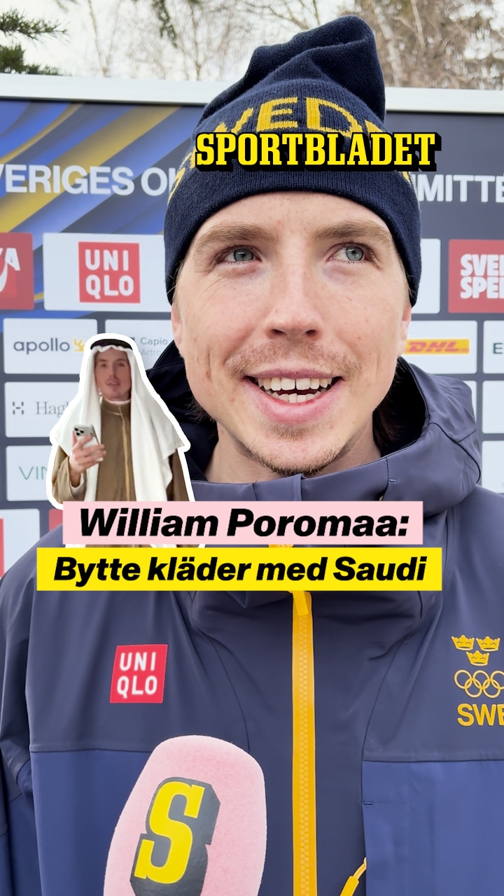 Dök upp i udda outfiten: "Bytte lite kläder"