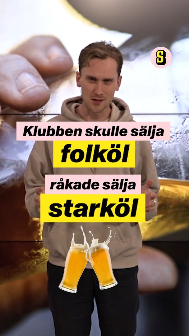 IK Brage råkade sälja starköl i stället för folköl