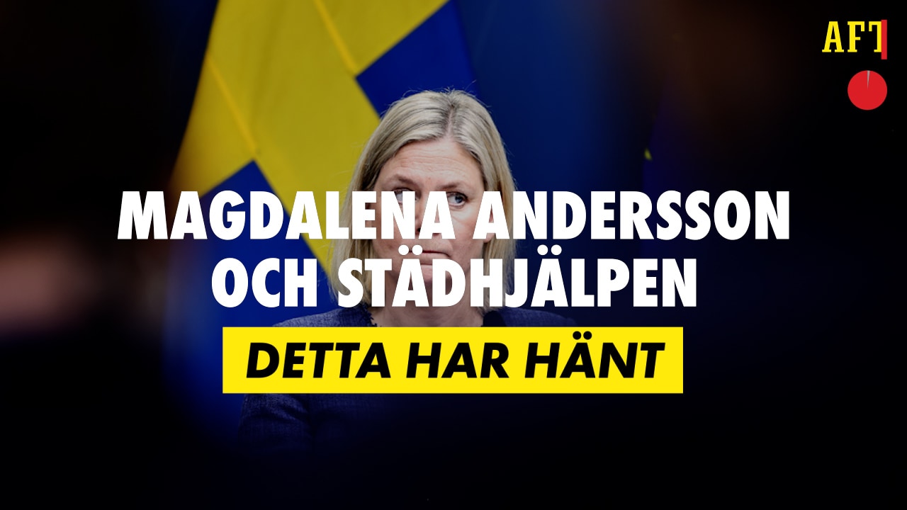 Magdalena Andersson och städhjälpen - detta har hänt