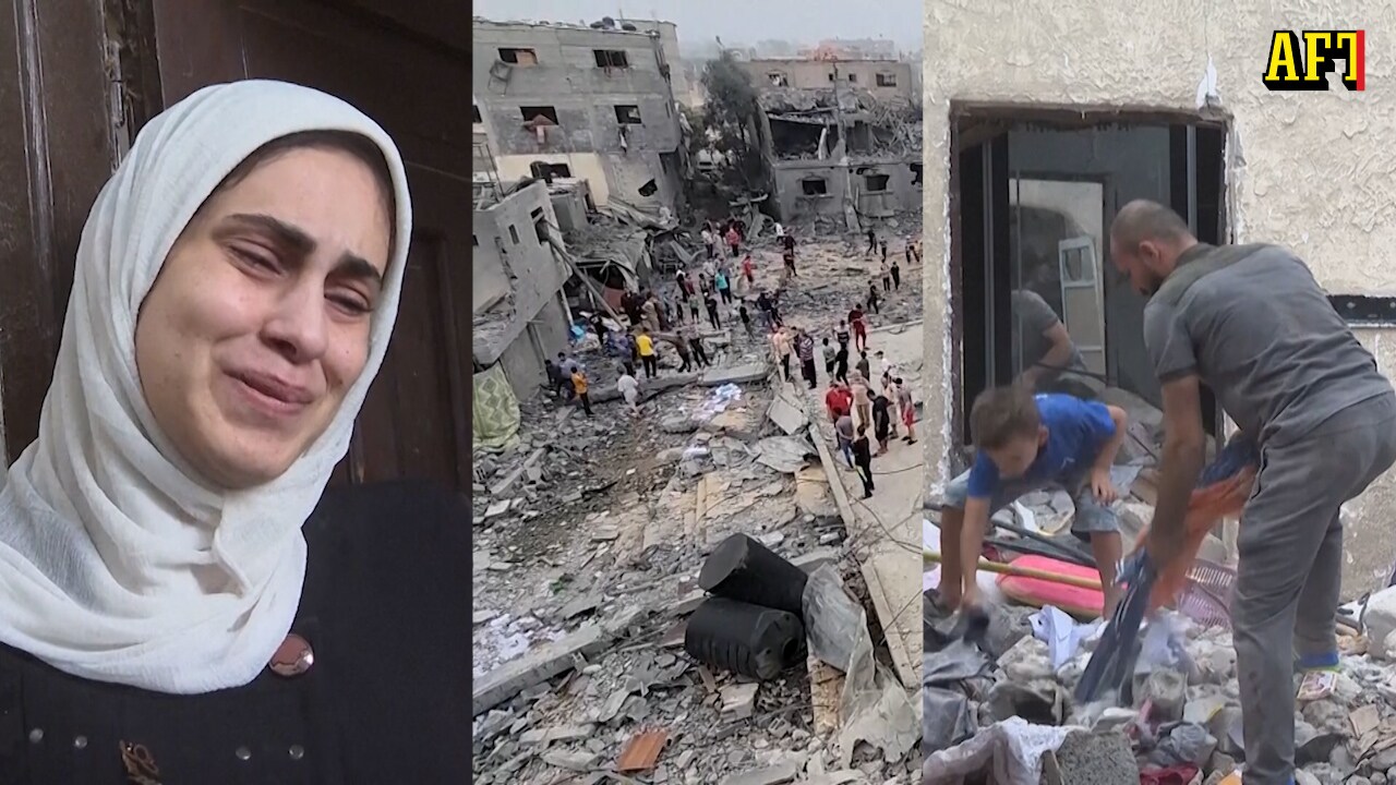 Förödelsen efter skräckdygnen i Gaza: ”Fanns 13 personer inne i huset”