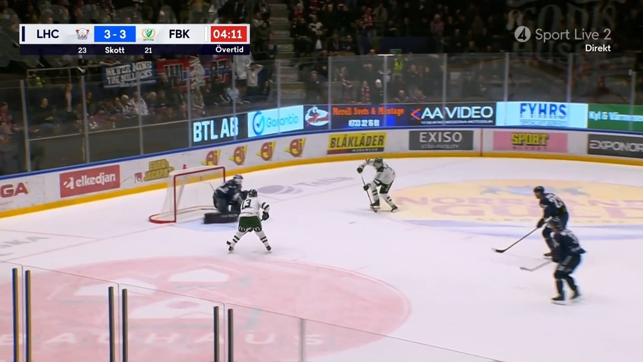 Här avgör Färjestad i sudden – Viktor Lodin glödhet