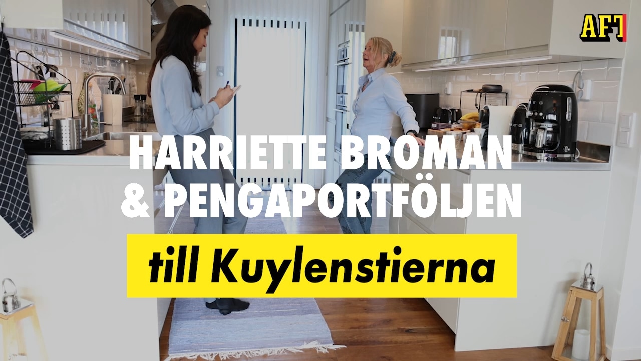 Harriette Broman, 61: &ldquo;Ingen anledning att utpressa Joachim Kuylenstierna&rdquo;