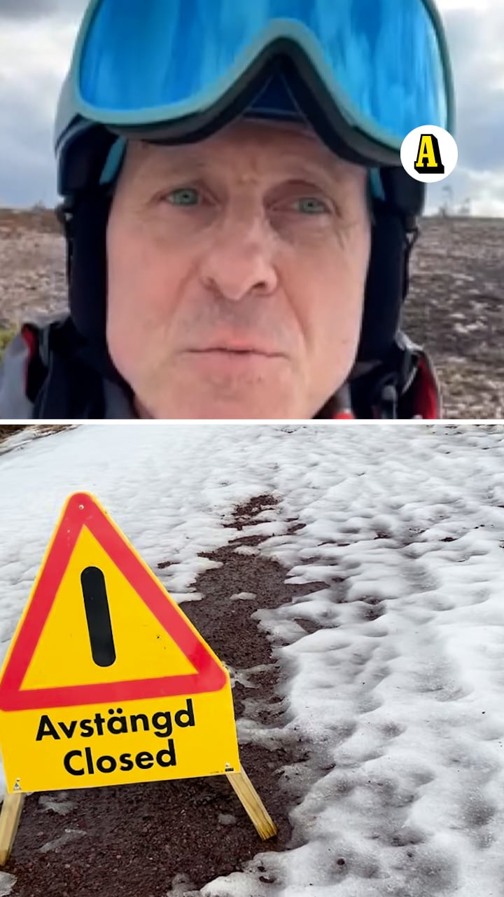 Familjen Andersson betalar fullpris för lerig skidresa: &ldquo;Surt&rdquo;