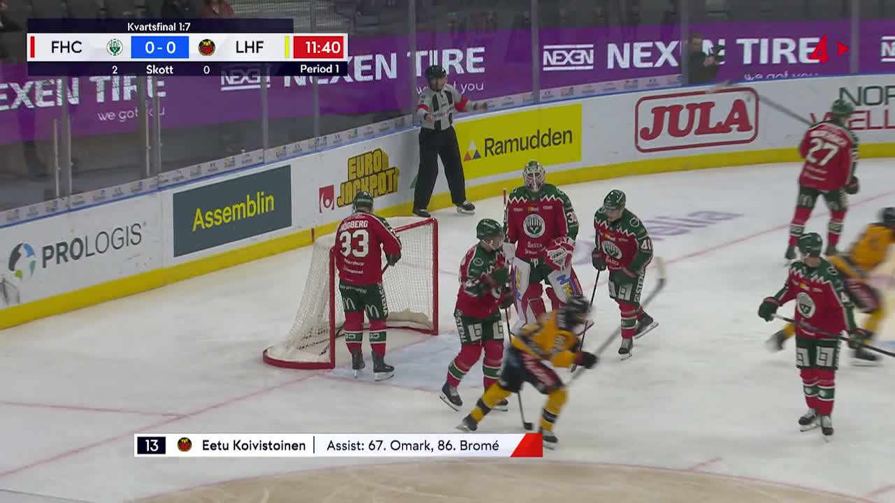 Luleå vann efter förlängningsdrama mot Frölunda