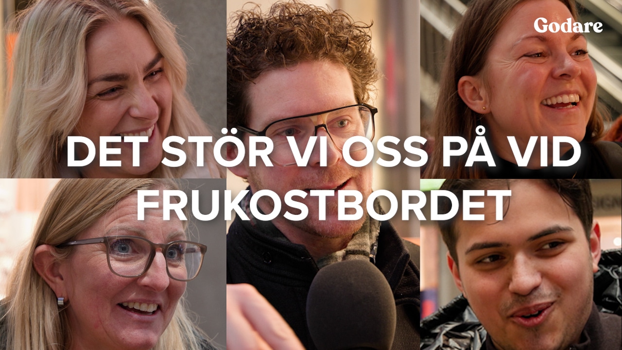 Folk på stan – det får man inte göra vid frukostbordet