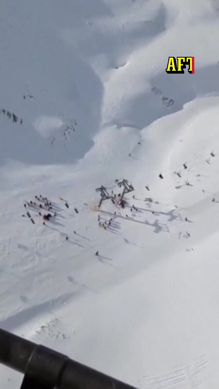 Liftsystem kollapsade på spansk skidort