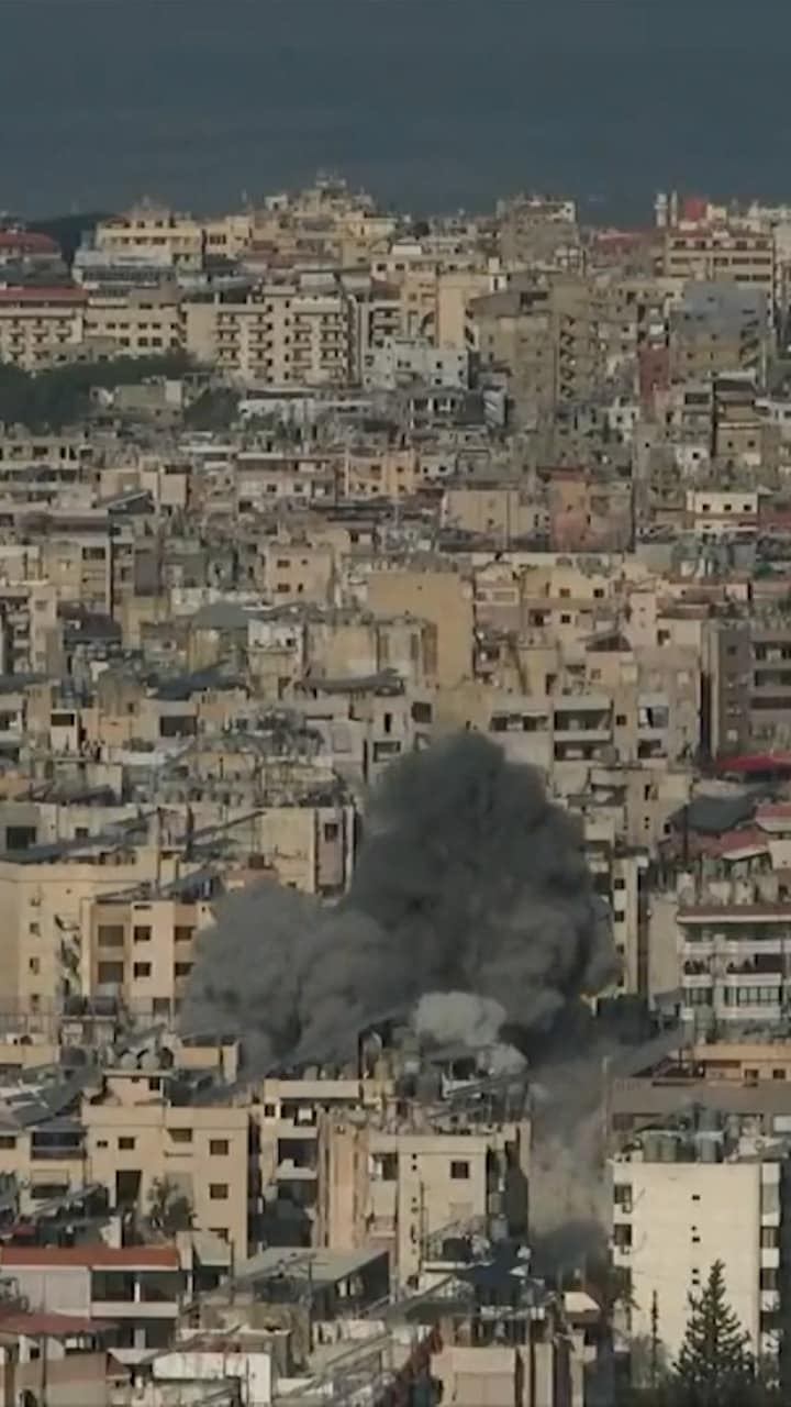 Flera explosioner i Beirut