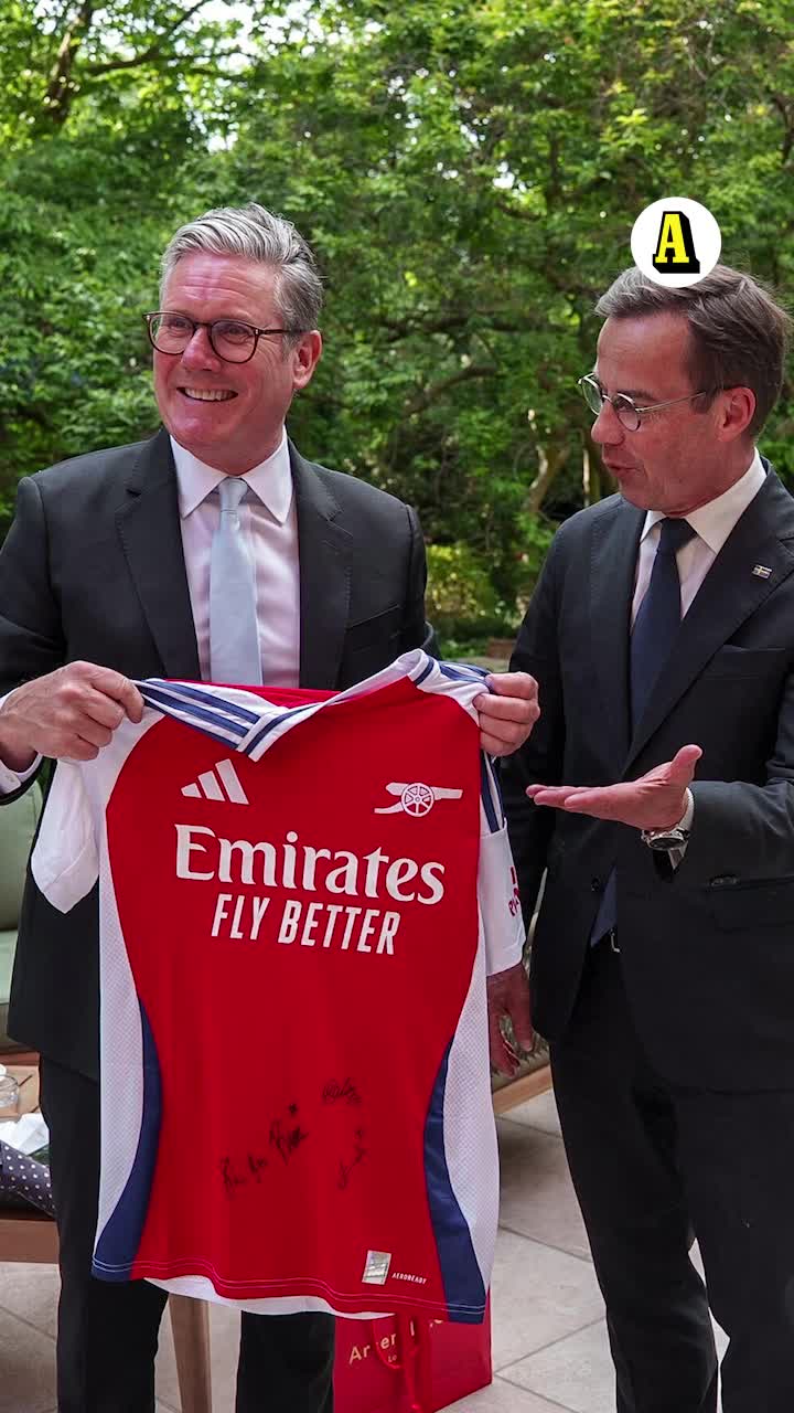 Kristerssons present till Starmer: "Genuint förvånad"