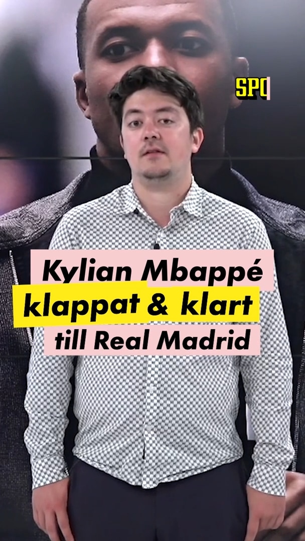 Kylian Mbappé klar för Real Madrid
