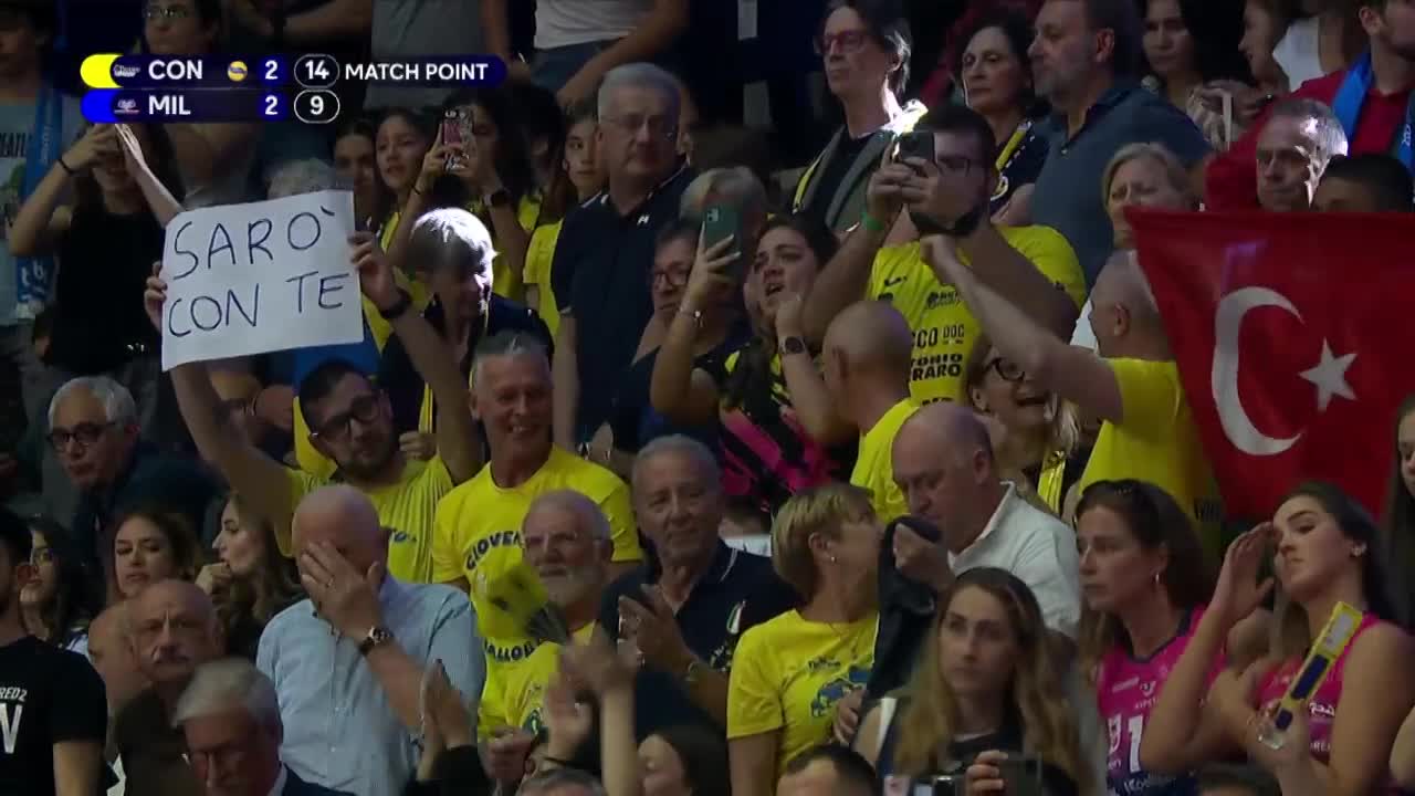 Här vinner Isabelle Haak och Conegliano Champions League