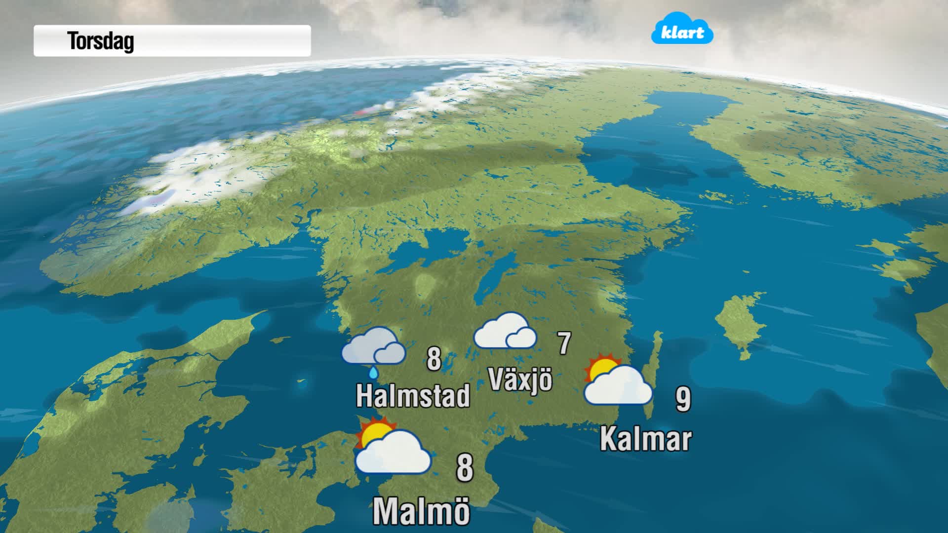 Så blir vädret där du bor