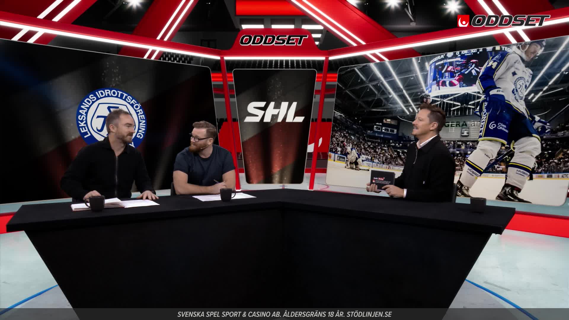 Studio Oddset Hockey — Leksands IF i rampljuset