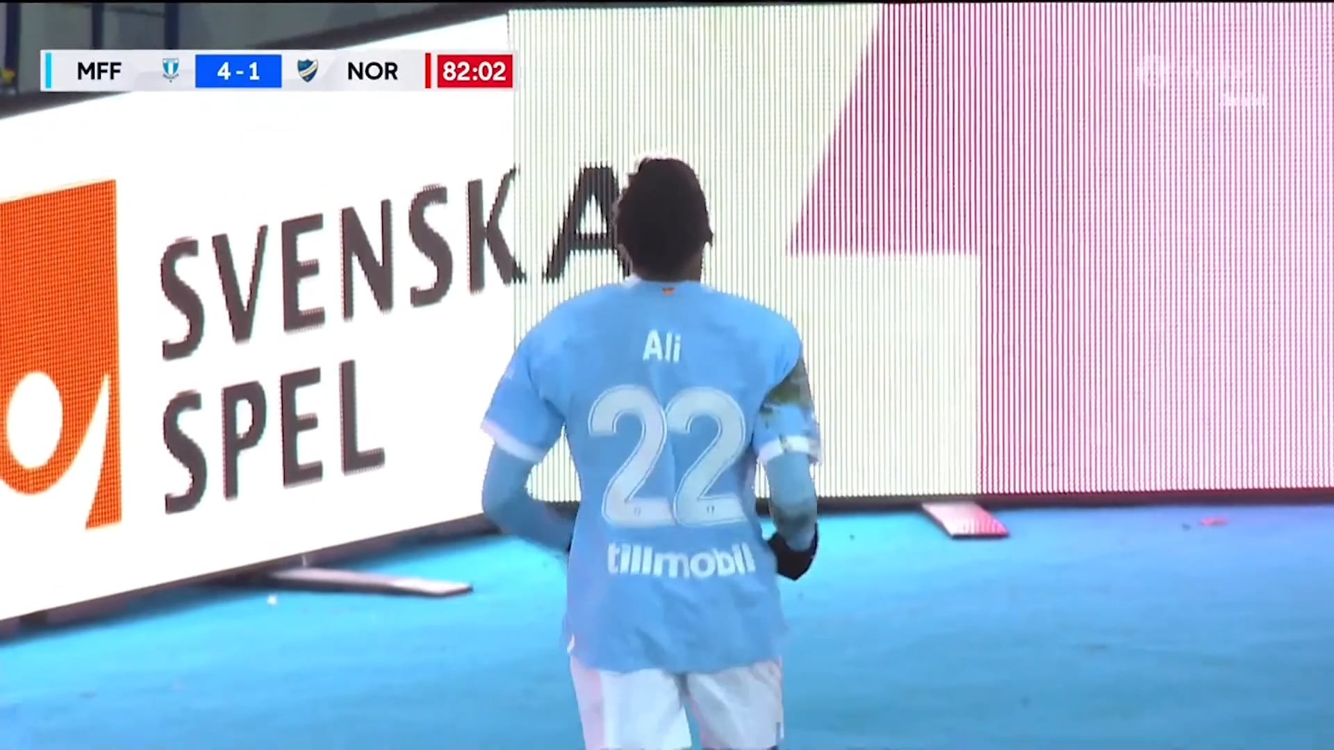 Se målen när Malmö körde över Norrköping i svenska cupen