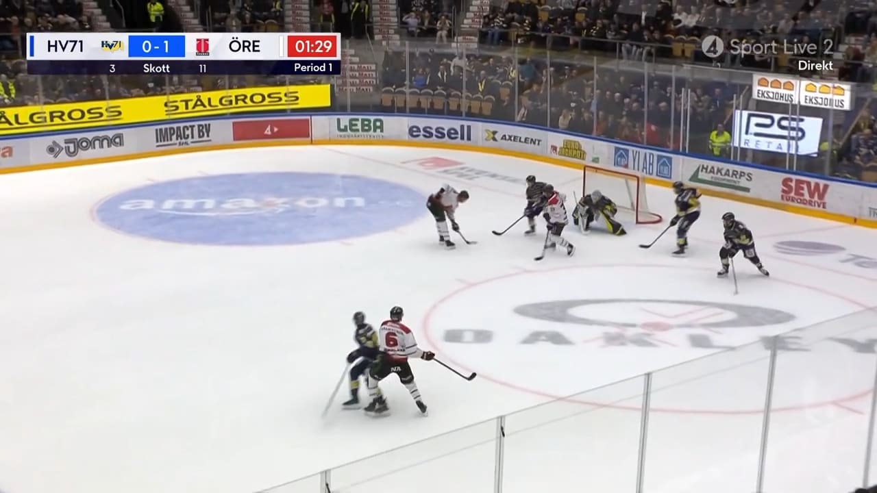 Örebro vann mot HV71