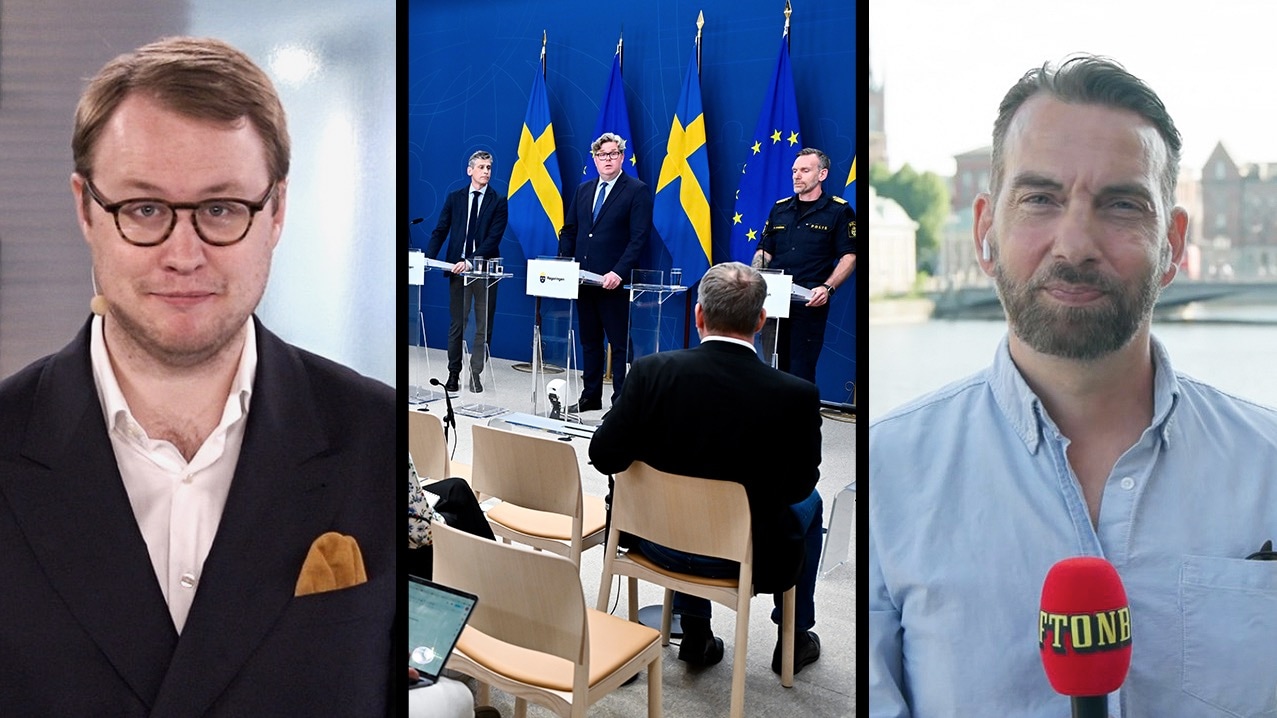 Pressträff om säkerhetsläget — Aftonbladets reporter var på plats