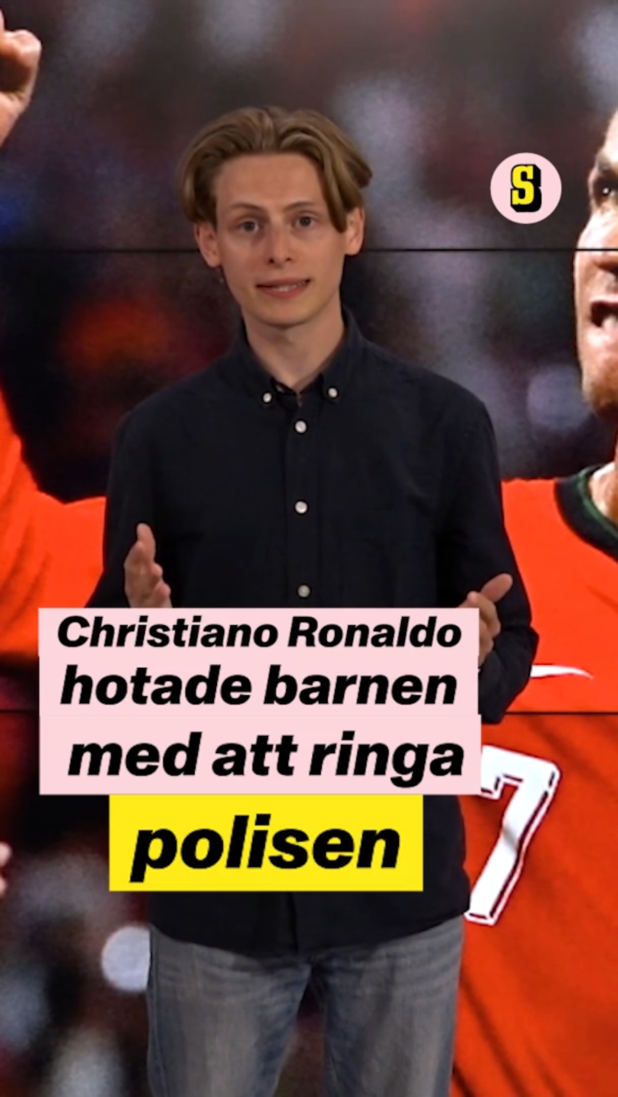 Ronaldo hotade fansen: ”Ringer polisen”