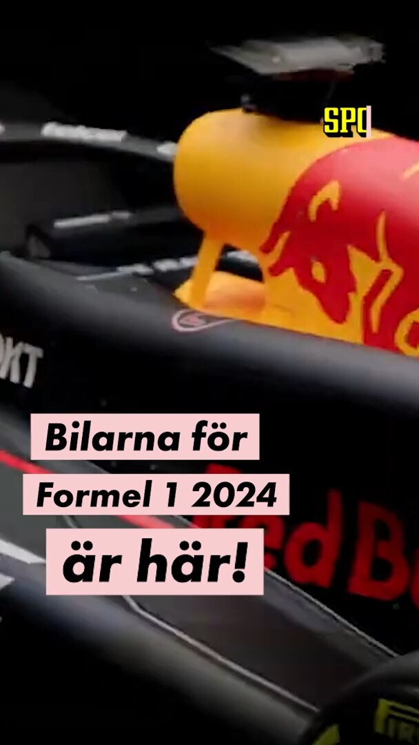 Här är bilarna för F1 2024!