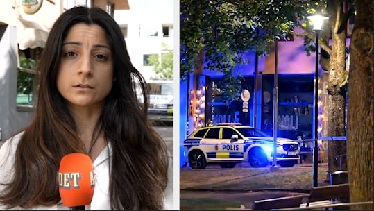 Man skjuten på restaurang i Stockholm: ”Obehagligt”