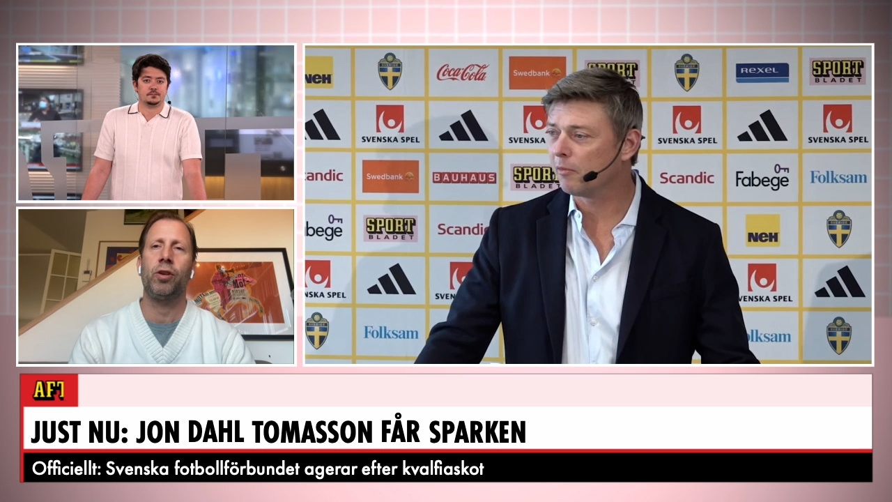 Simon Bank om beslutet att sparka Jon Dahl Tomasson