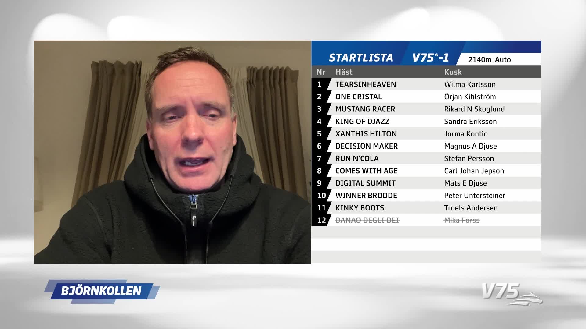 ”Normalt sett är det bästa spiken på V75”