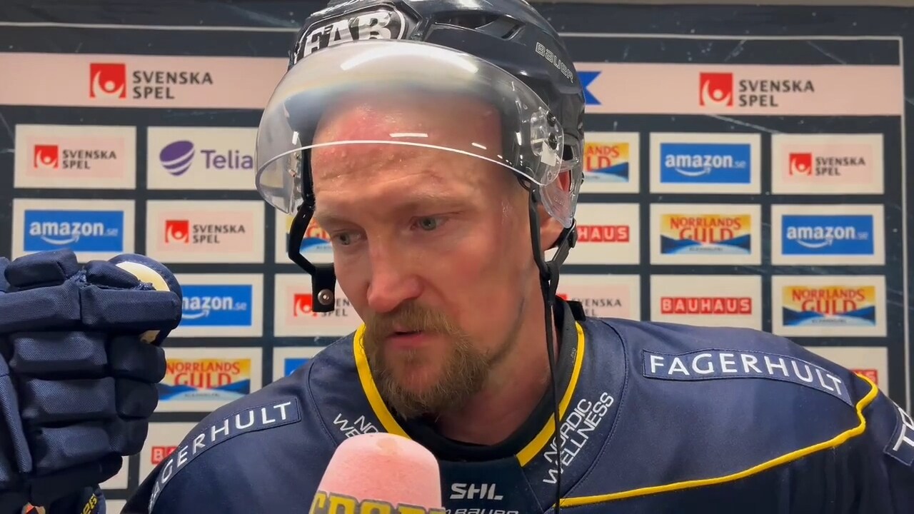 Hör Anton Strålman efter HV71s seger Aftonbladet TV