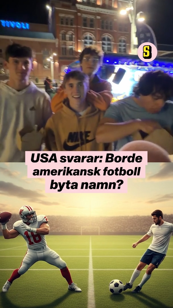 Amerikanarna svarar: Soccer eller football?