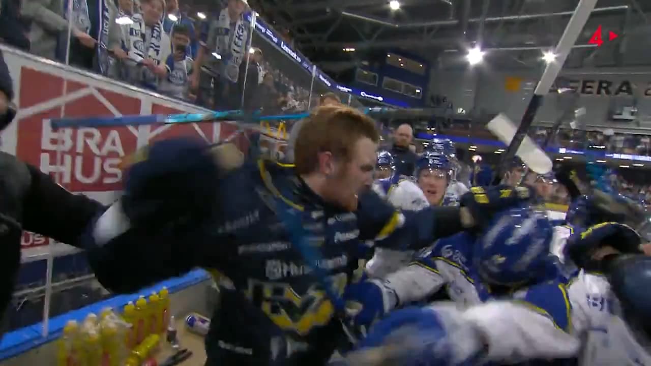 Här urartar det – i Leksands bås