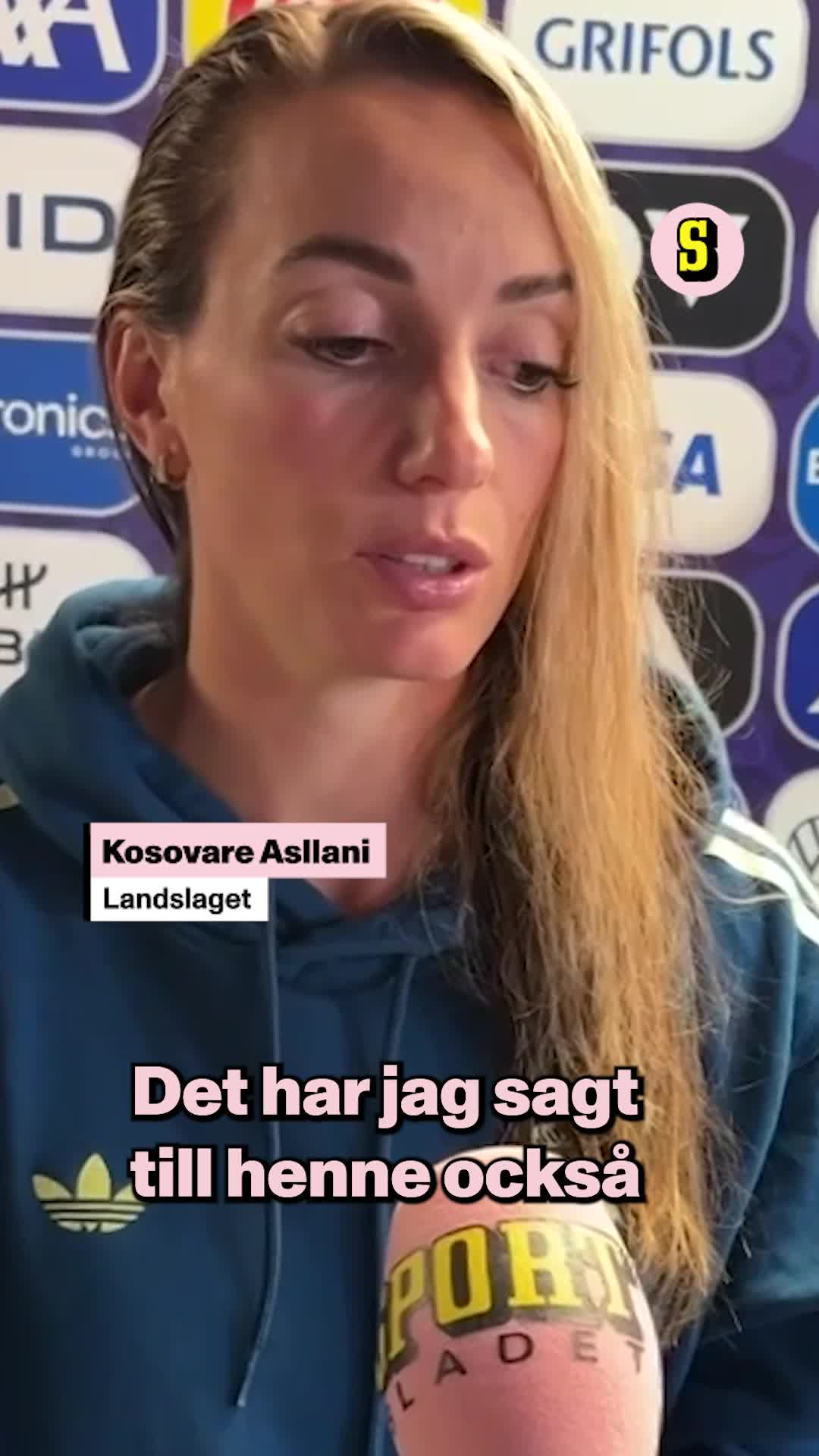 Stöttar Smilla Holmberg: ”Visar karaktär”