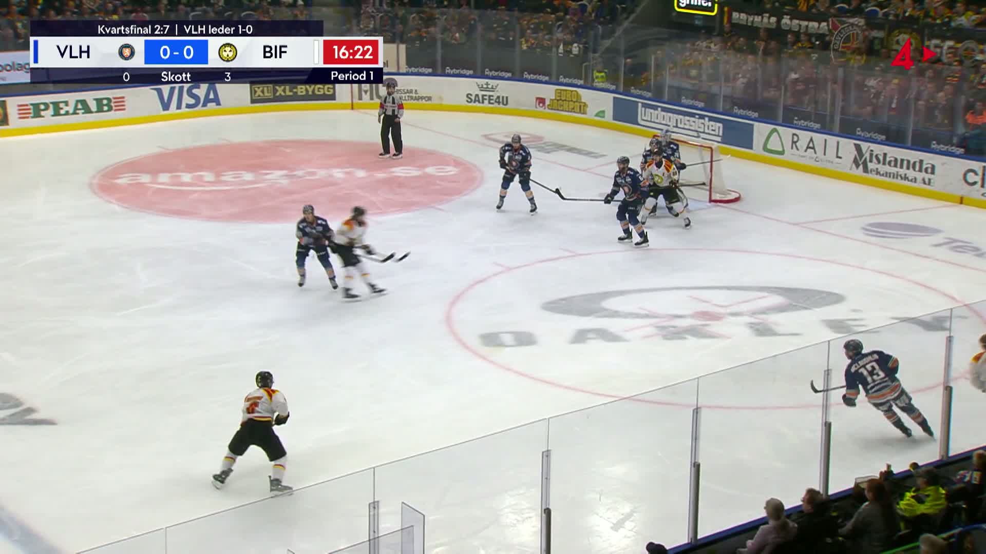 Matchstraff för Lindblom när Brynäs förlorade