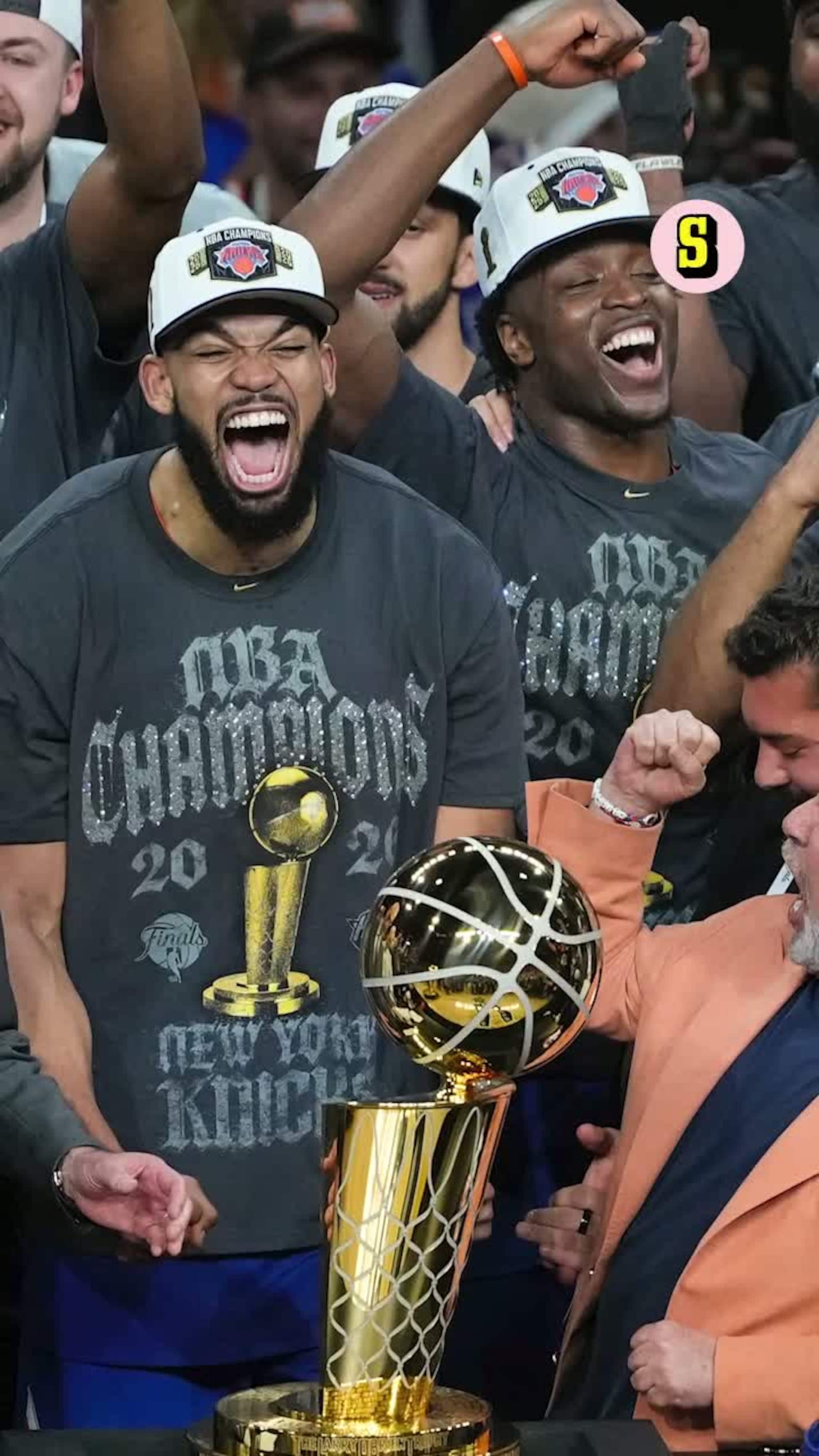 Kaosscener i New York efter NBA-titeln