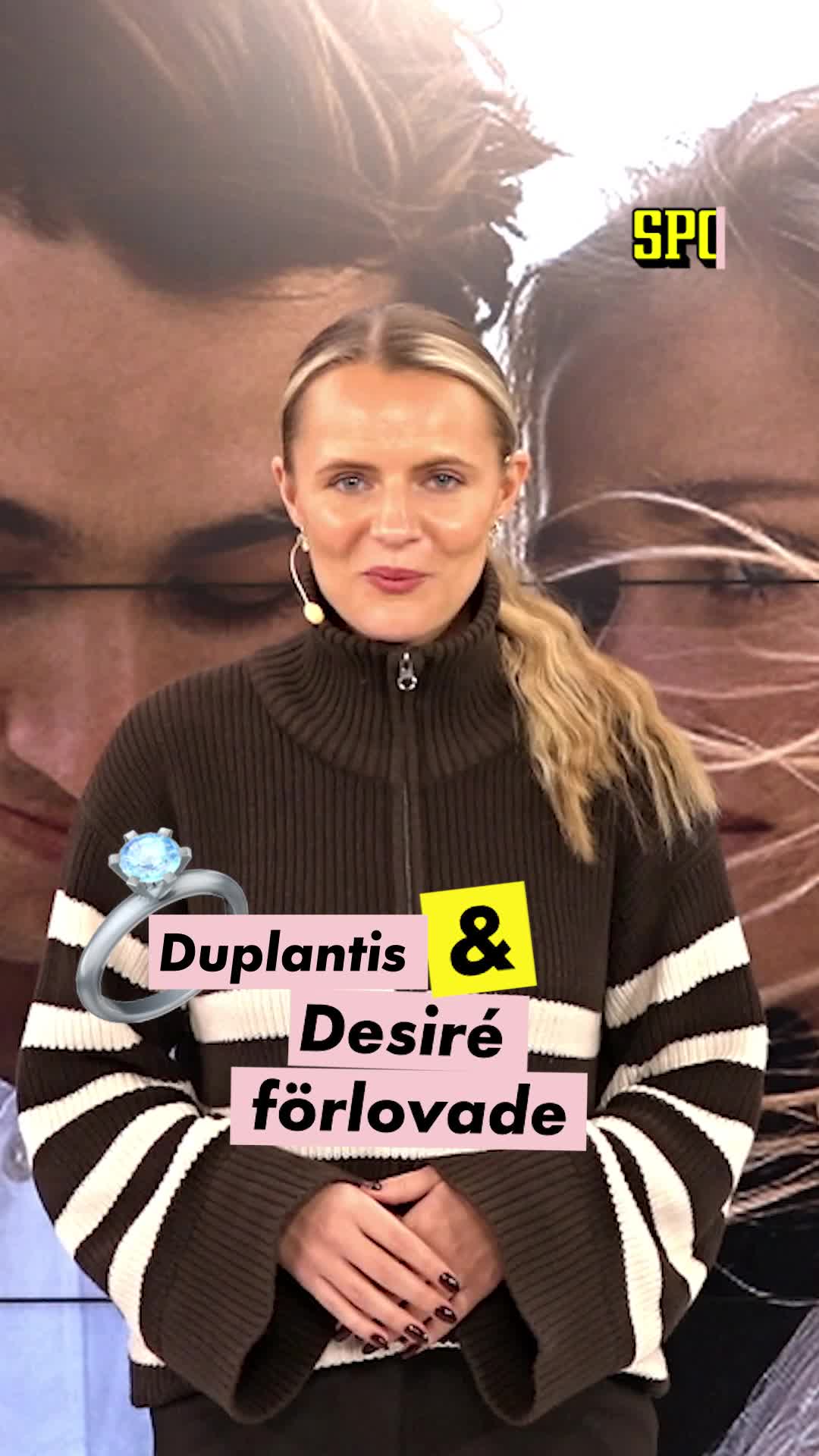 Duplantis förlovad: "Mer nervös än OS"