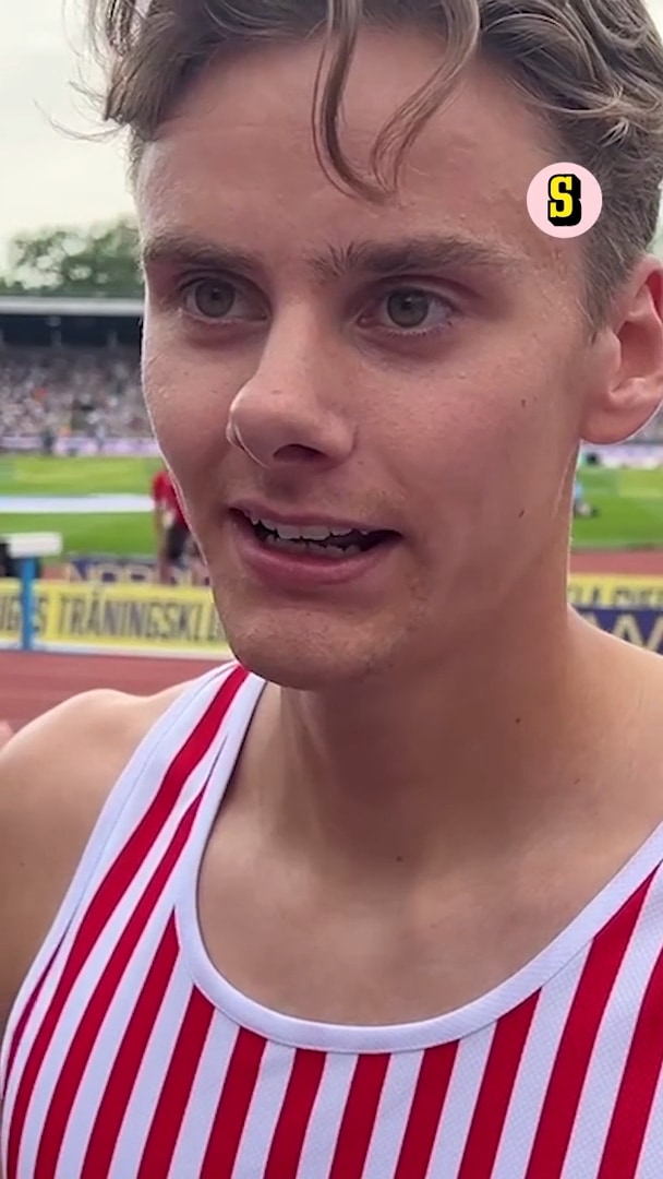 Piken efter segern:  ”Tagga ner lite”