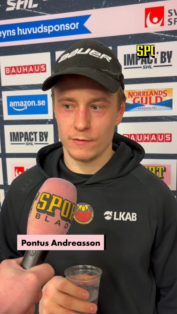 Luleå Hockey: Pontus Andreasson: 