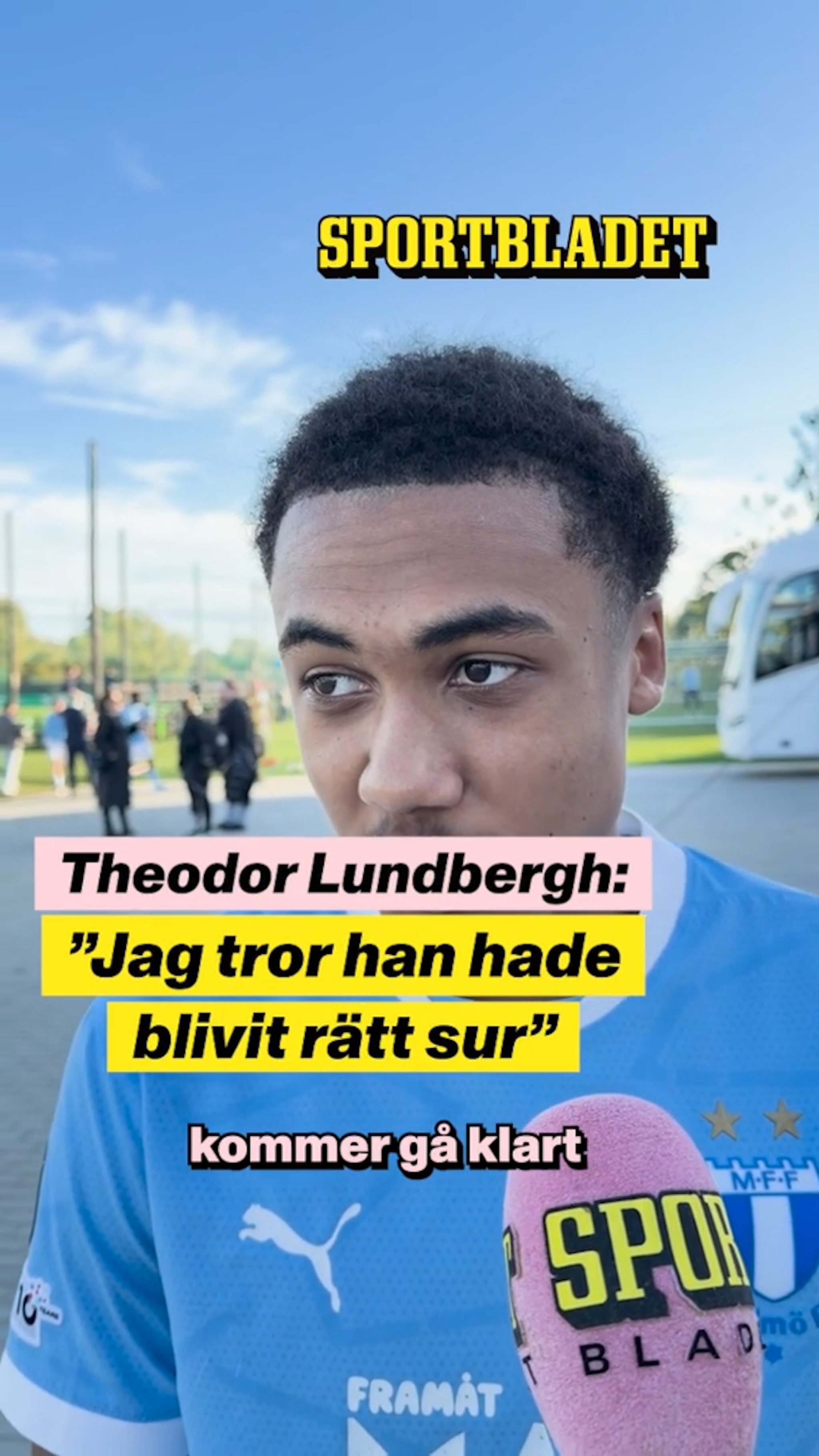 Theodor Lundberg: ”Jag satsar mer på fotboll än skolan”