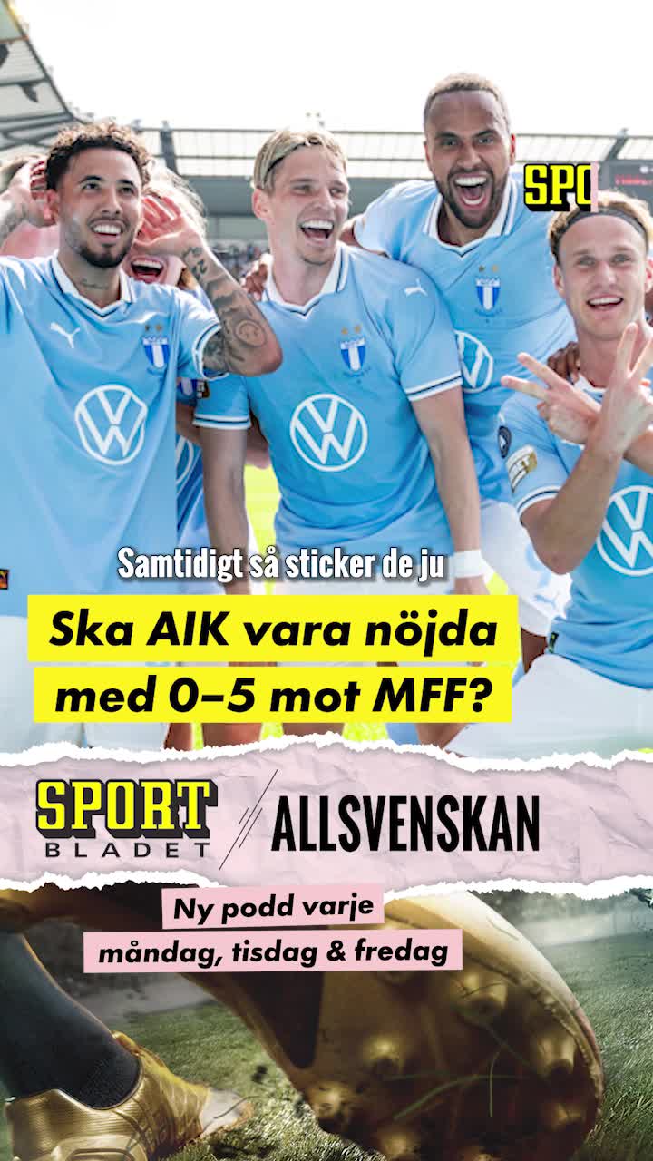 Malmö FF: Ska AIK vara nöjda med 0–5 mot AIK?