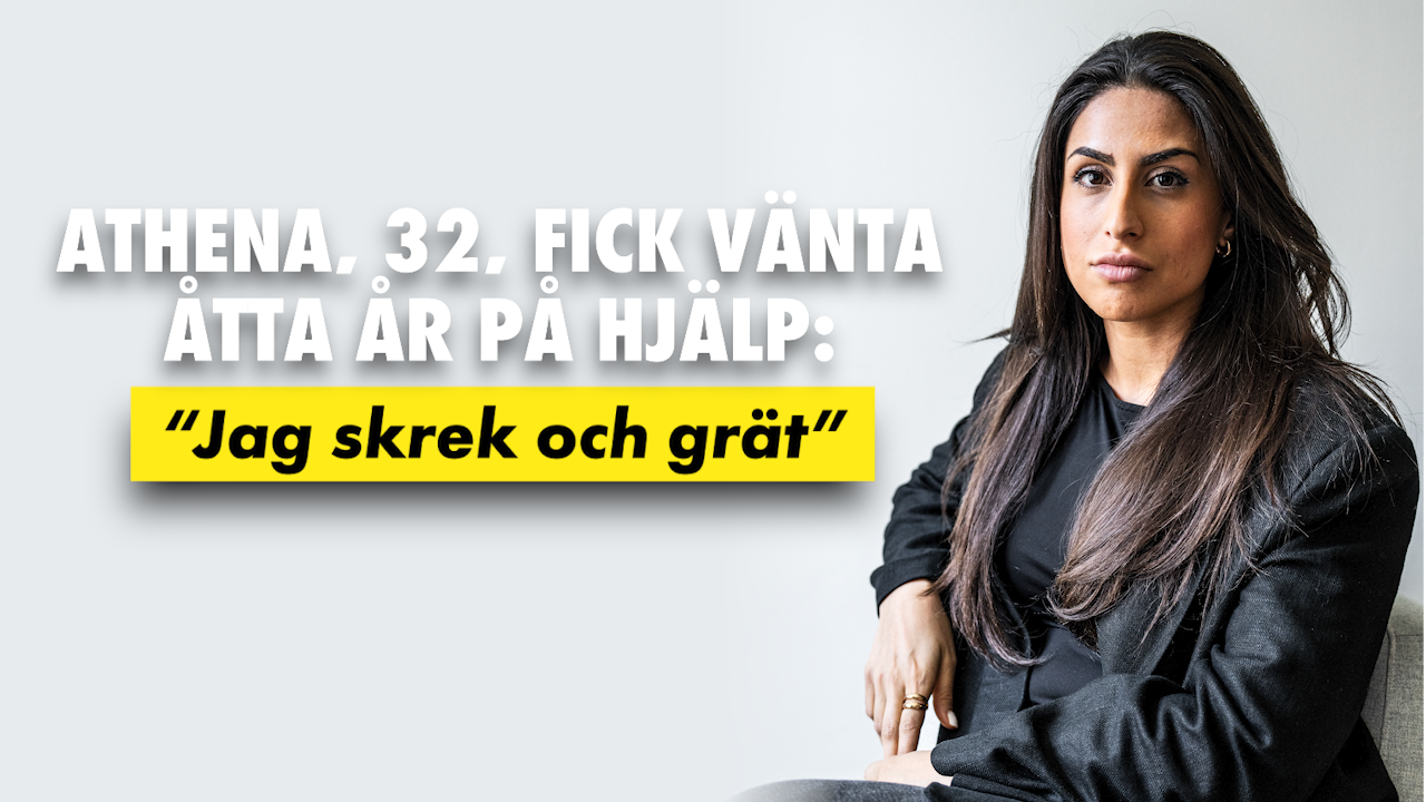 Athena, 32, har endometrios: “Jag skrek och grät”