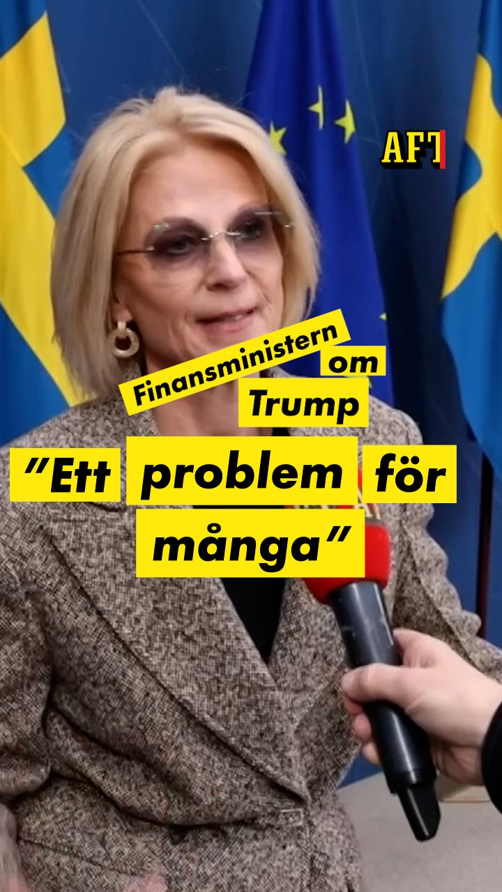 Finansministern om Trump: ”Spelar ett väldigt högt spel”