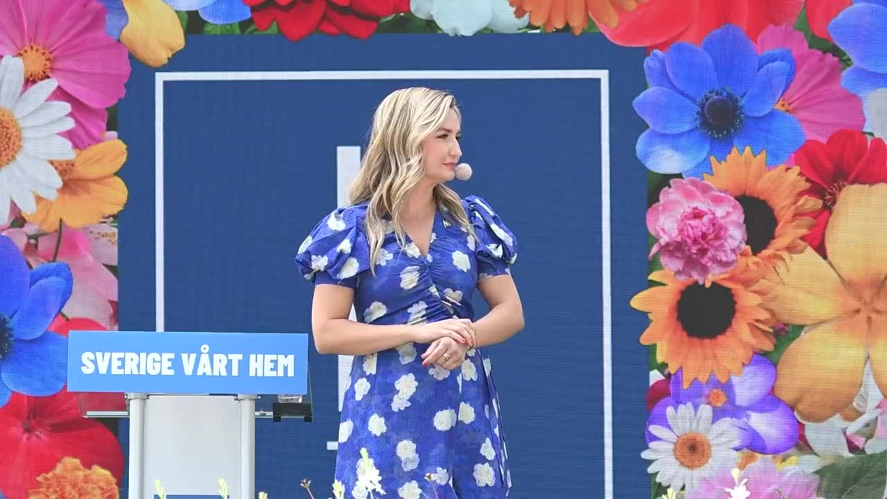Ebba Busch störd av publiken - ropade &ldquo;mördare&rdquo;