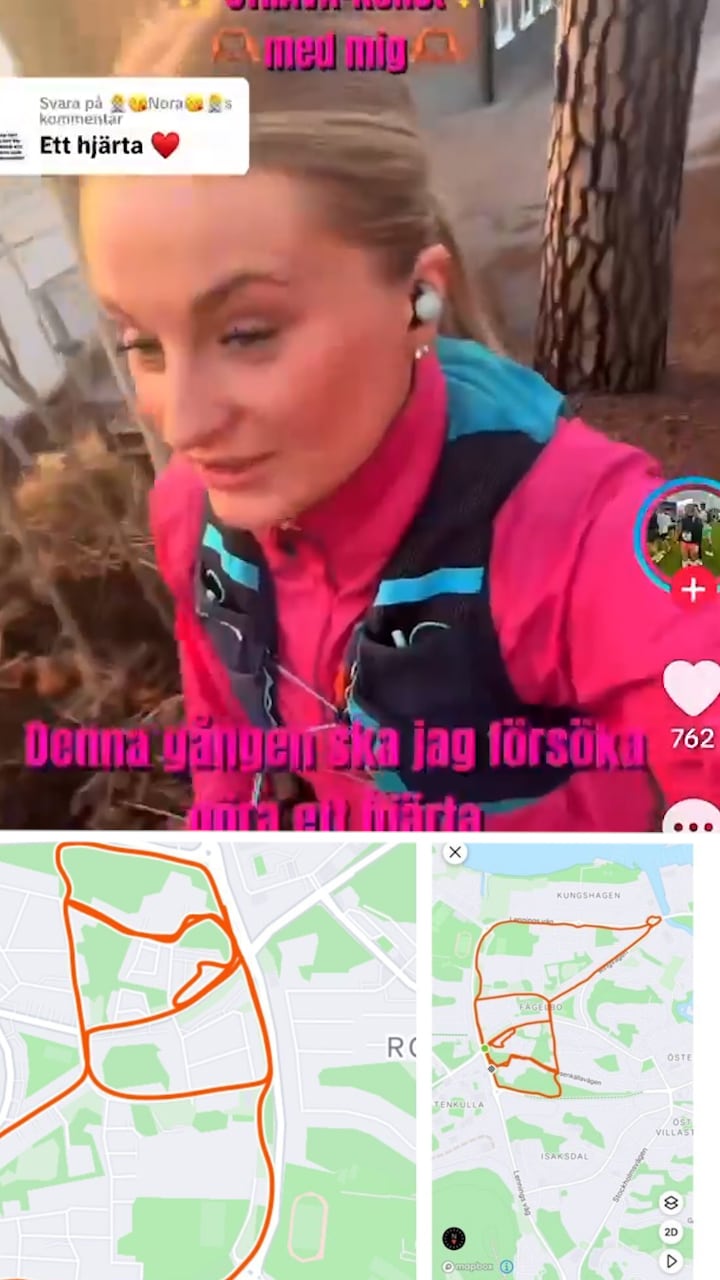 Strava-art: Trenden där löpare ritar mönster med sina rutter