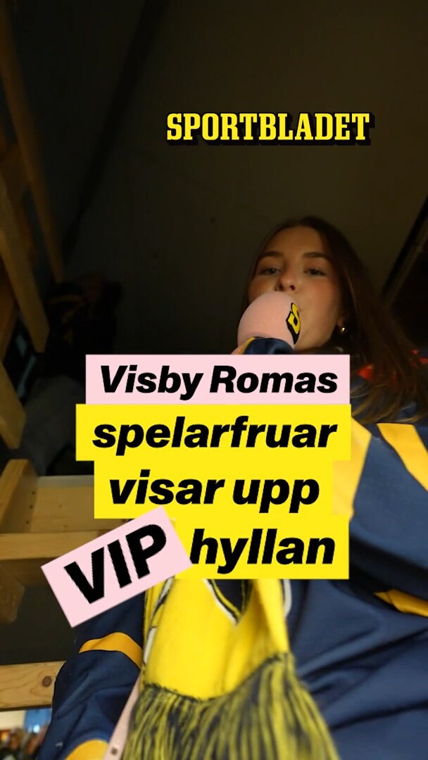 Röj med spelarfruarna i Visby Roma