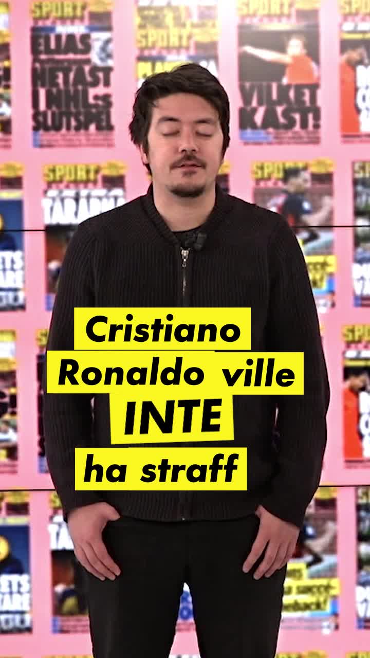 Cristiano Ronaldo vägrar – vill INTE ha straff