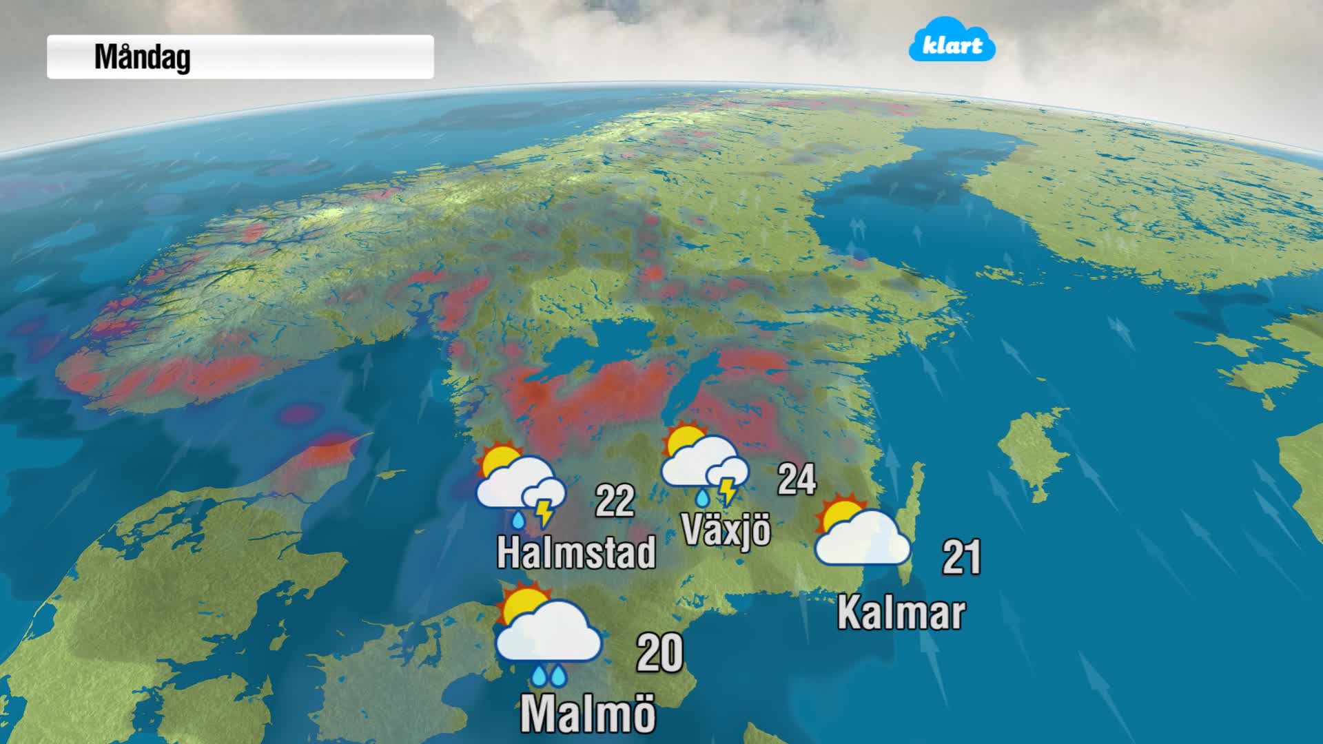 Så blir vädret där du bor